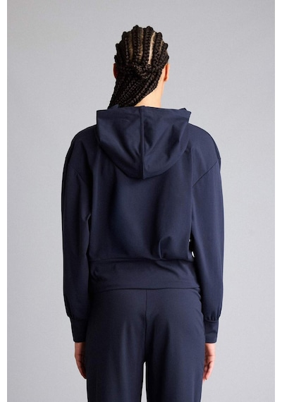 Defacto Kapüşonlu Sporcu Sweatshirt G5664ax25wnnv243 Lacivert-nv243