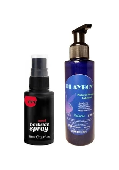 Ero Erkeklere Özel Sprey 50 Ml Playboy 125ml Lubricant Gel