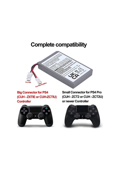 Ps4 Batarya Pil Dualshock 4 V1 V2 Lıp1522 3.7v 2000 Mah Pil Batarya Değişim