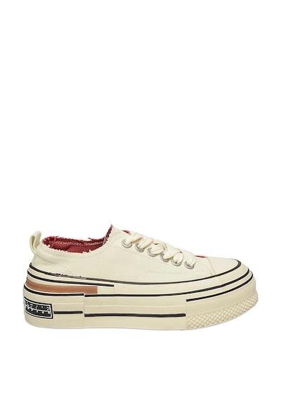 Lufian 121230039 Elena Canvas Unisex Sneaker Ayakkabı Bej