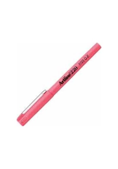 Artline 220 Fineliner Kalem 0.2 Mm Pink