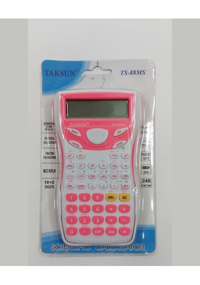 Taksun TS-88MS 240 Fonksiyonlu 12 Hane Bilimsel Hesap Makinesi