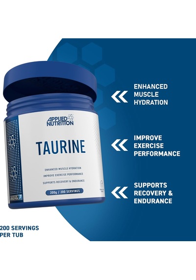 Applied Nutrition Taurine 200 Gram - 200 Servis
