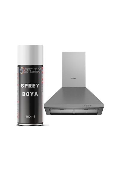 İnox Davlumbaz Sprey Boya 400 Ml.