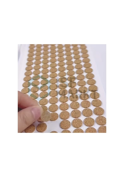 99 Adet Mini Kaymaz Mobilya Keçesi Kendinden Yapışkanlı 10 Mm Çap X 1,5 Mm Kalınlık Sandalye Vs