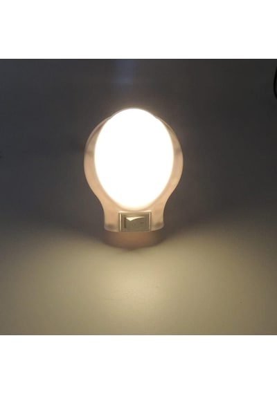Ayrex Ufo Led Gece Lambası 0,5w Tasarruflu Işıklı Fişli Düğmeli Gün Işığı Genel