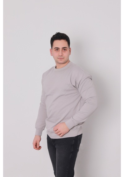 Fk Fashion Fkfashion Sweatshirt 22FK1744 Gri