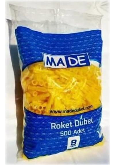 Made Roket Dübel 8 Mm 500 Lü