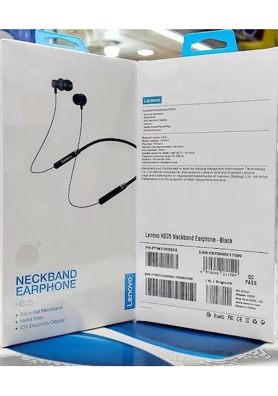 Lenovo He05 Bluetooth Kablosuz Spor Kulaklık