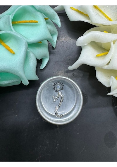 Yüz Taşı Face Gems Yapışkan Burun Parmak Hızma Model21 Gümüş