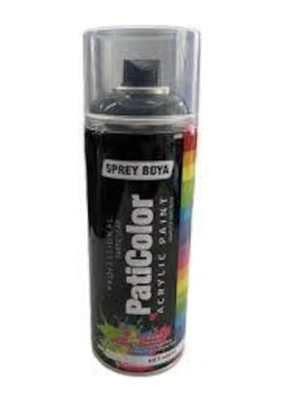 Paticolor 9005 Mat Siyah Sprey 400ml Mat Siyah