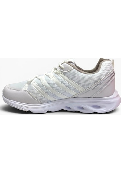 Luttoon 4138-26 Anorak Fashıon Anatomik Erkek Sneaker Beyaz Gümüş