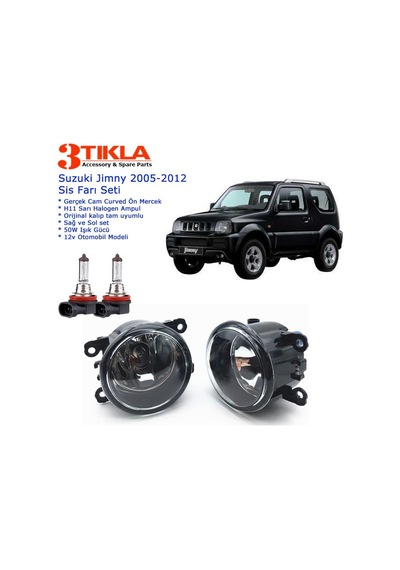 Suzuki Jimny 2011 Sis Farı Set Oem: 8200074008