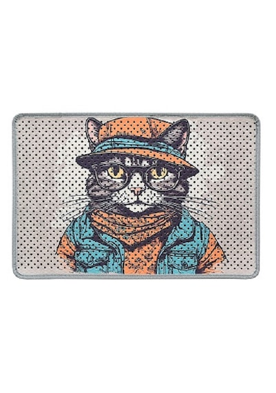 Kar Mat Kedi Kumu Paspası Delikli Kedi Tuvaleti Paspası
