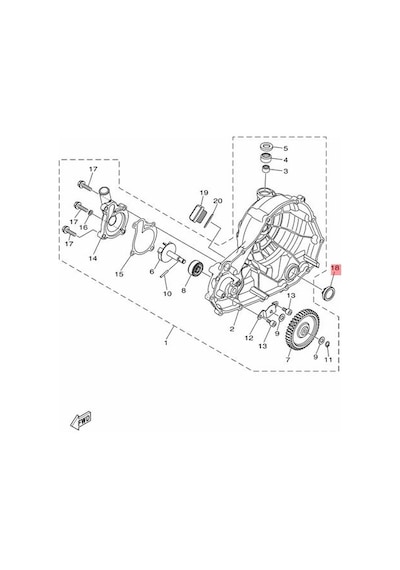 Yamaha R25 / Mt25 Or.  Yağ Gösterge Camı 2h7-15361-00