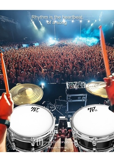 Metalmorphose Davul Anahtarlık