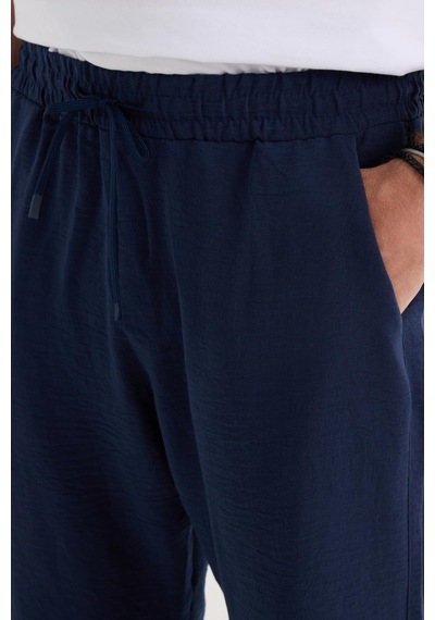 Tudors Erkek Standart Fit Normal Kesim Beli Bağcıklı Geniş Paça Lacivert Pantolon-37579 Lacivert Tudors Erkek Standart Fit Normal Kesim Beli Bağcıklı Geniş Paça Lacivert Pantolon-37579 Lacivert