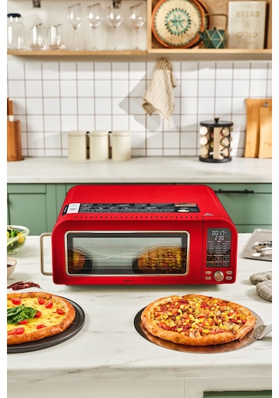 Karaca Multicrust Artisan Retro Pizza Makinesi & Airfryer