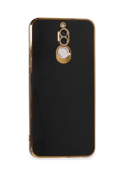 Huawei Mate 10 Lite Uyumlu Kılıf Volet Silikon - Siyah