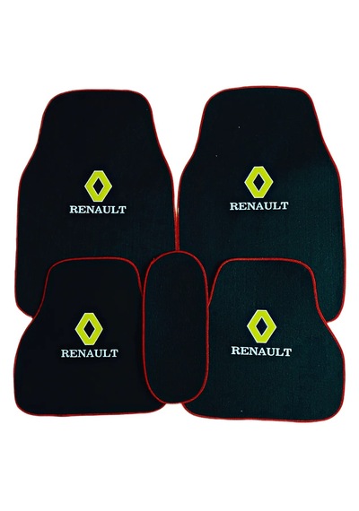 Renault 12 Toros Nakış İşlemeli Araç Oto Halı Paspas Torpido Vites Orta Konsol Yan Kaplama Halısı
