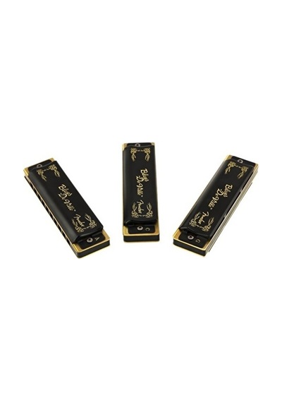 Fender 0990702021 Blues Deville 3'lü Mızıka Seti C, G, A En Sık Kullanılan 3 Tonu İçeren Özel Kılıflı Profesyonel Set