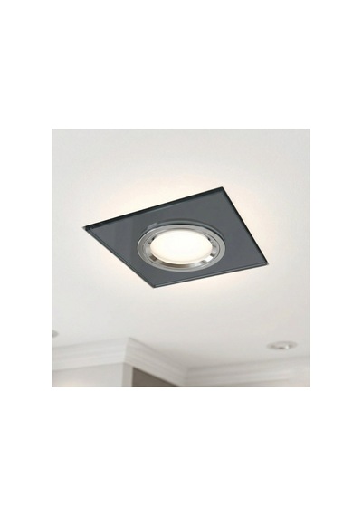 1 Adet Noas Yl65 1630 Hades Kare Cam Spot Kasası Gu10 Duy Çok Renkli