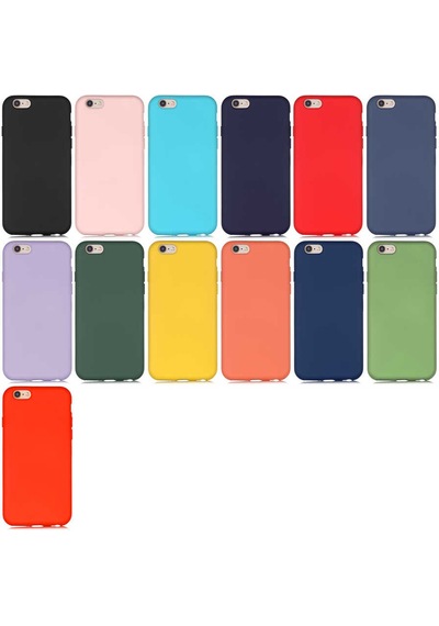 Apple Uyumlu iPhone 6 Kılıf Zore Lsr Lansman Kapak Light Green