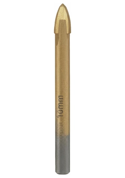 M530172 Cam Seramik Fayans Tuğla Alüminyum İçin Delme Matkap Ucu 10 Mm