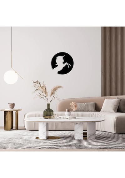 Unicorn 2 Metal Tablo Siyah