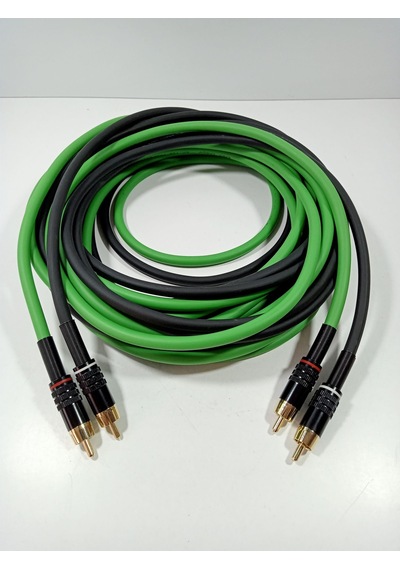 Amfi Rca Kablosu El Yapımı %100 Bakır Parazit Yapmaz 5 Metre