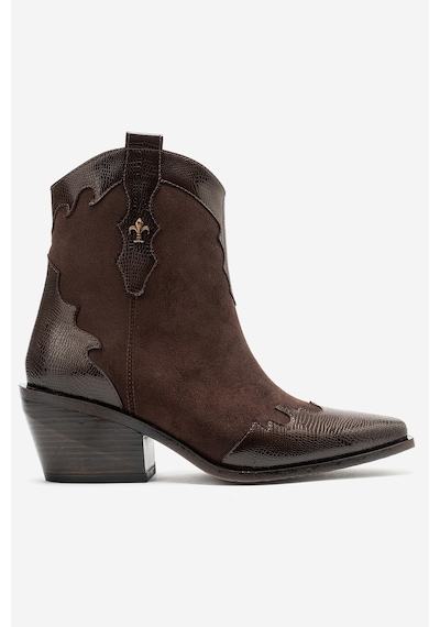 Luvishoes Luvi Shoes Loel Kahverengi Süet Kahverengi Desenli Kadın Kalın Topuklu Western Bot Kahverengi Süet Luvishoes Luvi Shoes Loel Kahverengi Süet Kahverengi Desenli Kadın Kalın Topuklu Western Bot Kahverengi Süet