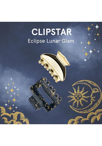 Clipstar S Eclipse Lunar Glam 2 Adet Mandal Toka Diğer