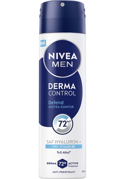 Men Erkek Sprey Deodorant Derma Control Defend Tahriş Karşıtı 150 Ml