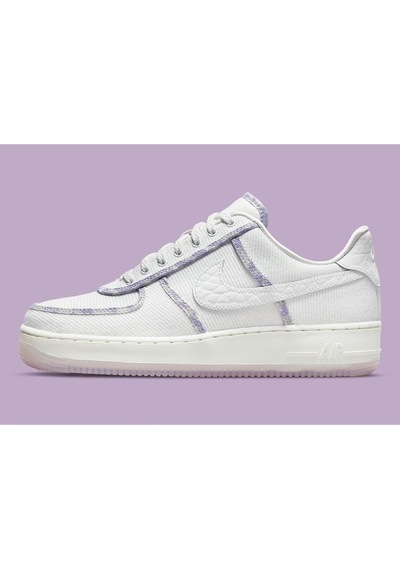 Nike Air Force 1 Low ''lavender'' Kadın Spor Ayakkabı Dv6136-100 Beyaz