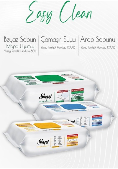 Easy Clean Yüzey Temizlik Havlusu Seti 1 Diğer