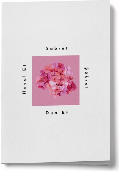 Sabret Mini Defter Çok Renkli