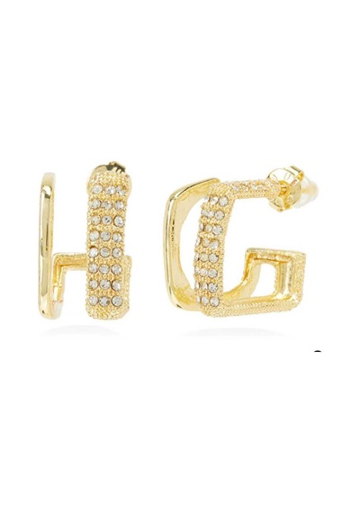 Zirkon Taşlı Kadın Kare Küpe Gold - 621837251 Gold