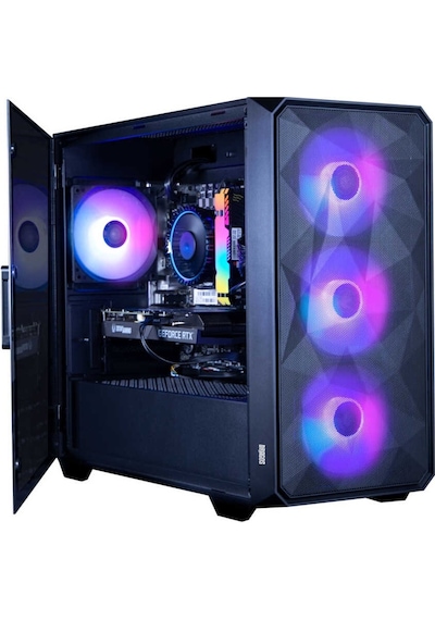 Dragos Diamond 4x ARGB 600W 80+ Plus Oyuncu Bilgisayar Kasası