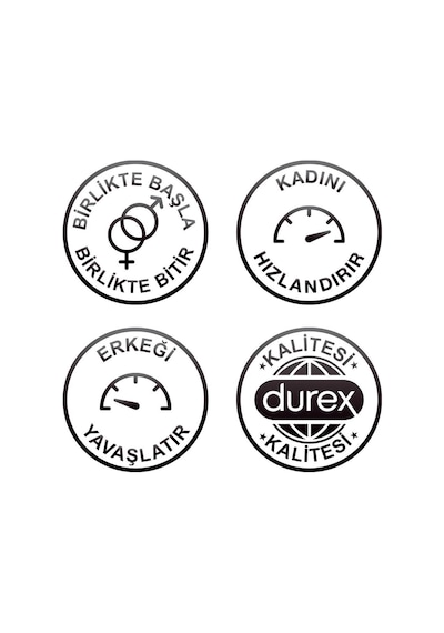 Durex Extreme Geciktricili + Uyarıcı Jel + Chill Karma Paket Prezervatif 20'li