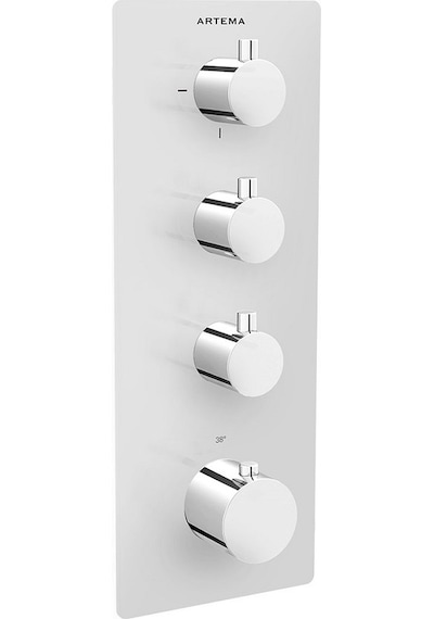 Artema A47189 Aquaheat S5 Ankastre Banyo/duş Bataryası 5 Yollu Yönlendirici