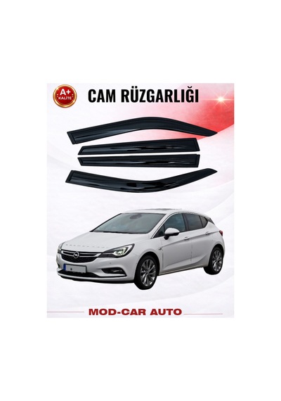 Opel Corsa D 2007-2014 Araca Özel Premium Cam Rüzgarlığı A+ Pianoblack