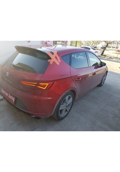 Seat Leon Fr Spoiler 2017 . ----Fibersan Tuning