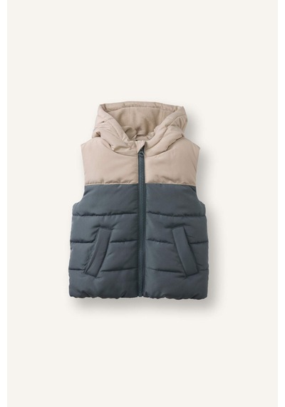 Defacto Polar Astarlı Yelek Erkek Bebek A2848a526augr314 Gri-gr314