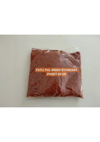 Tatlı Pul Biber Standart Poşet 50 Gr