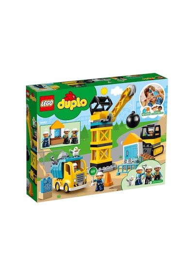 LEGO® Duplo 10932 İnşaat Yıkım Aracı 56 Parça