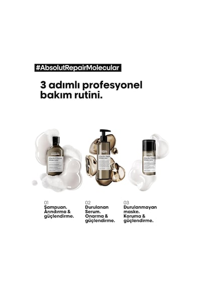 L'oreal Professionnel Serie Expert Absolut Repair Molecular Durulanan Saç Bakım Serumu 250 ML