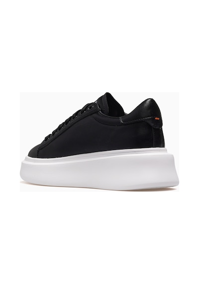Lufian Grace Kadın Deri Sneaker Ayakkabı 26y 121230109 Siyah
