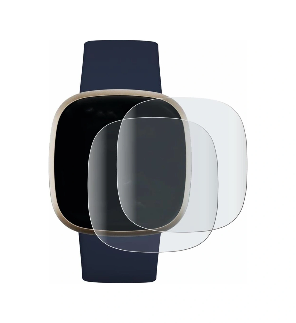 Fitbit Versa 3 Ekran Koruyucu Tpu Film Şeffaf 2 Adet