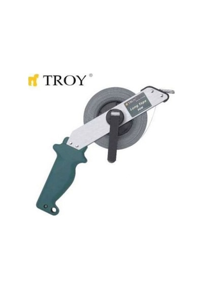 Troy 23155 İskandil Çelik Metre 50m. 13×0.18 MM