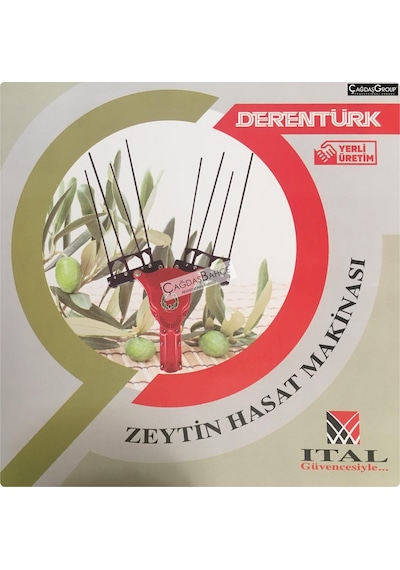 Derentürk Troya Zeytin Hasat Makinesi - 12 Volt Akü İle Çalışır